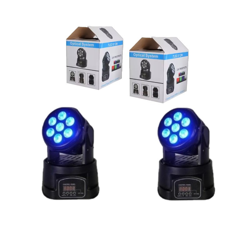 Location "Pack lumière 4 - Deux Mini LYRE 7x12 W LED RGBW" | MUSIC EVENTS CONCEPT