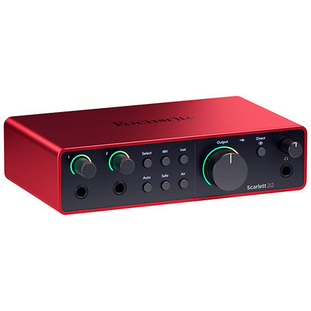 Location "Interfaces Audio USB - Focusrite Scarlett 2i2 4th Generation " | MUSIC EVENTS CONCEPT